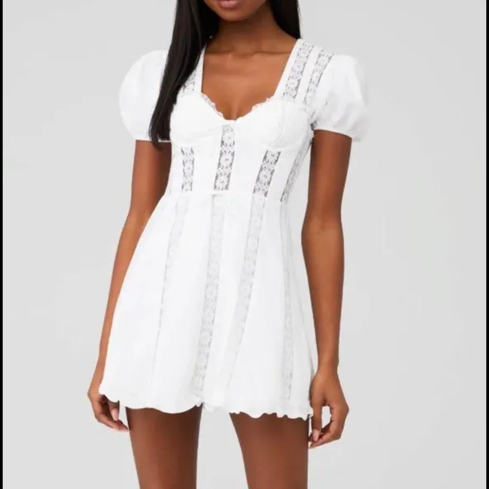For Love & Lemons Maura Mini Dress
